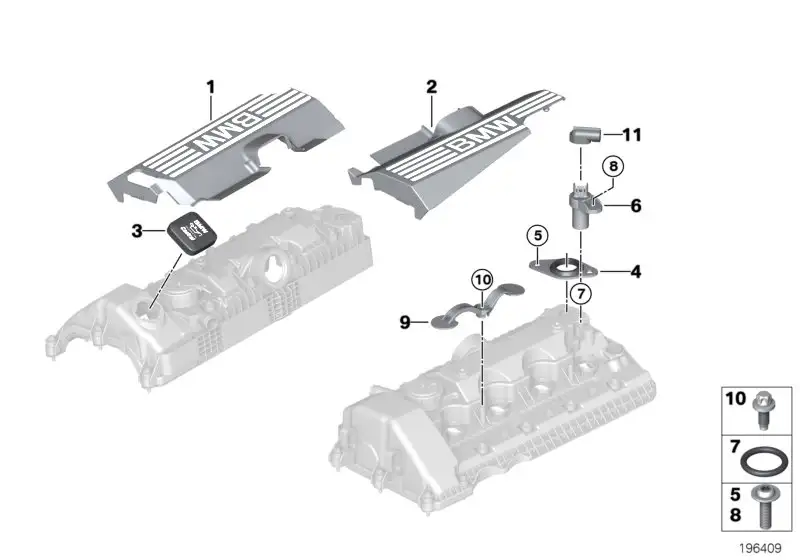 BMW Haltebügel E53 E60 E61 E63 E64 E65 E66 E70 11127546661