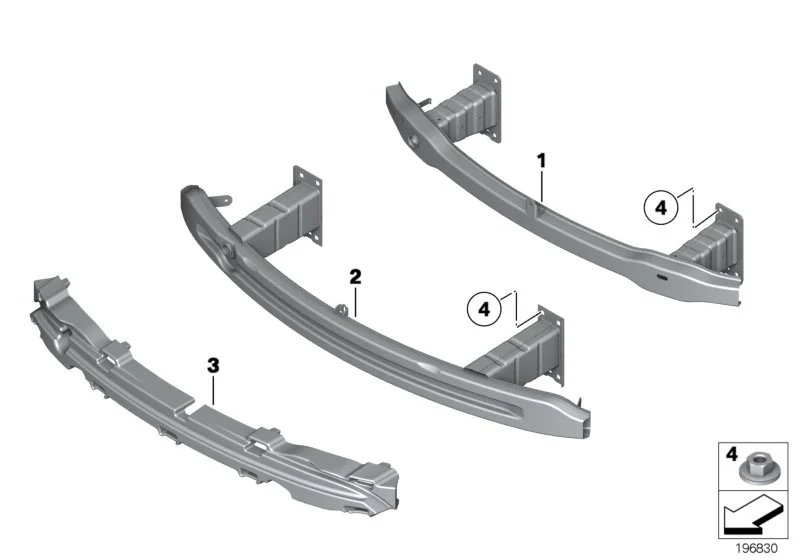 BMW Schaumteil E84 51112990205