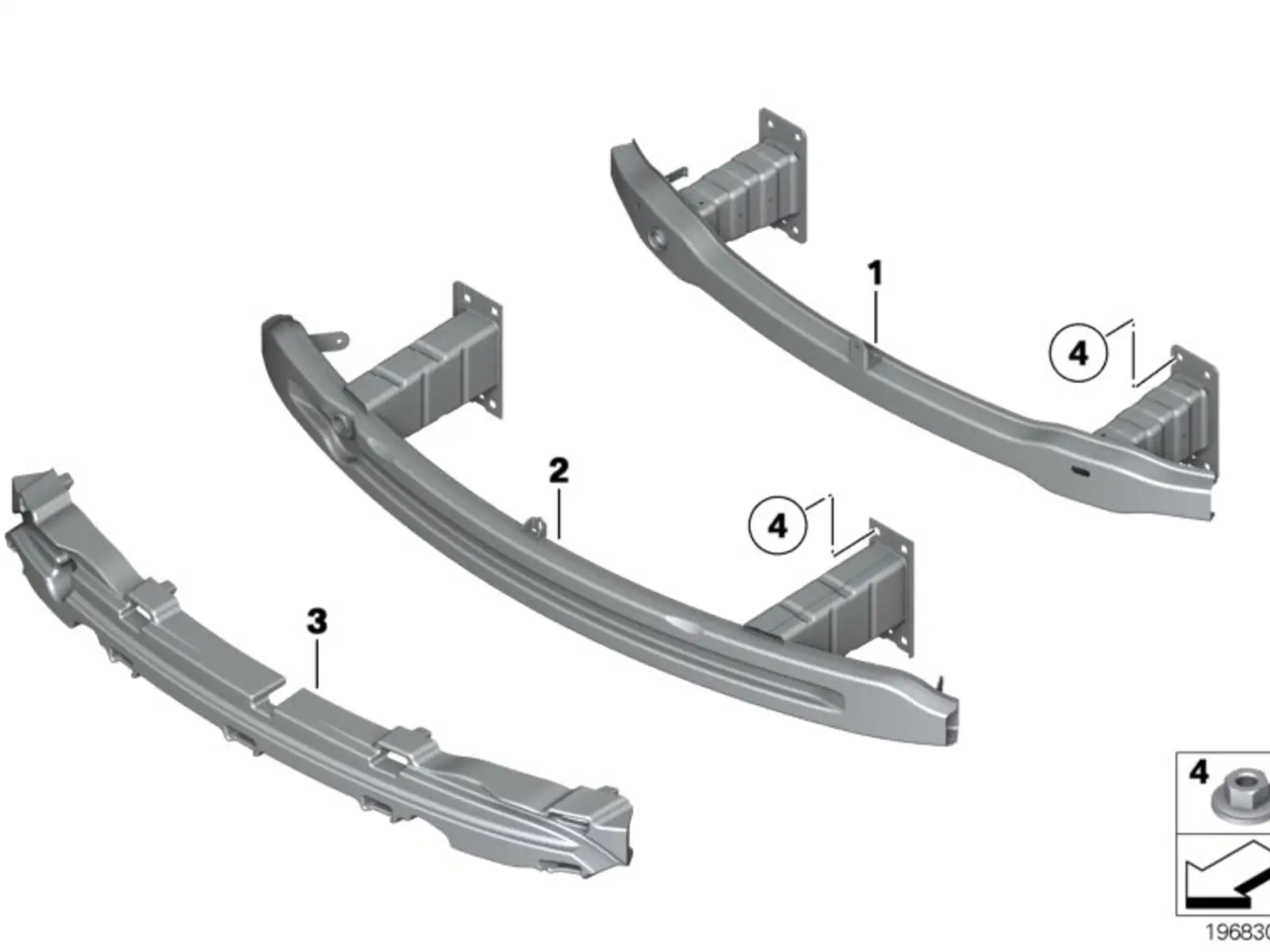 BMW Schaumteil E84 51112990205