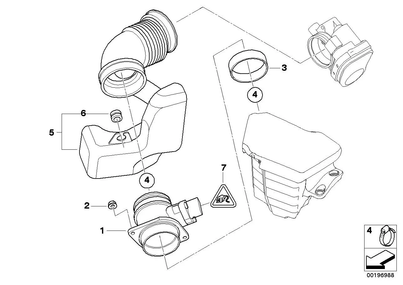 BMW Dichtring E38 E46 13712249212 - 3er E46, 7er E38
