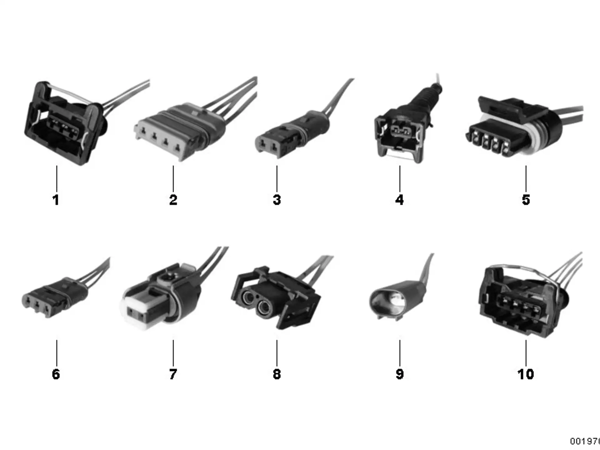 BMW Reparaturstecker 4-polig K18 K19 K21 K22 K23 K25 K25H K26 K27 K28 K29 K30 K32 K33 K40 K41 K42 K43 K44 K46 K47 K48 K49 K50 K51 K52 K53 K54 K61 K70 K71 K72 K73 K75 K80 K81 K82 K83 K84 R13 R21 R21A R22 R28 83300402337