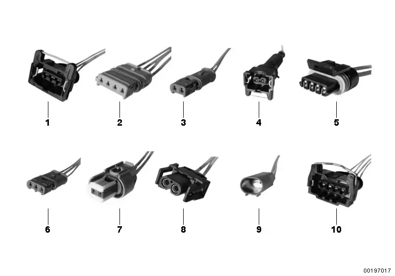 BMW Reparaturstecker 2-polig K18 K19 K21 K22 K23 K25 K25H K26 K27