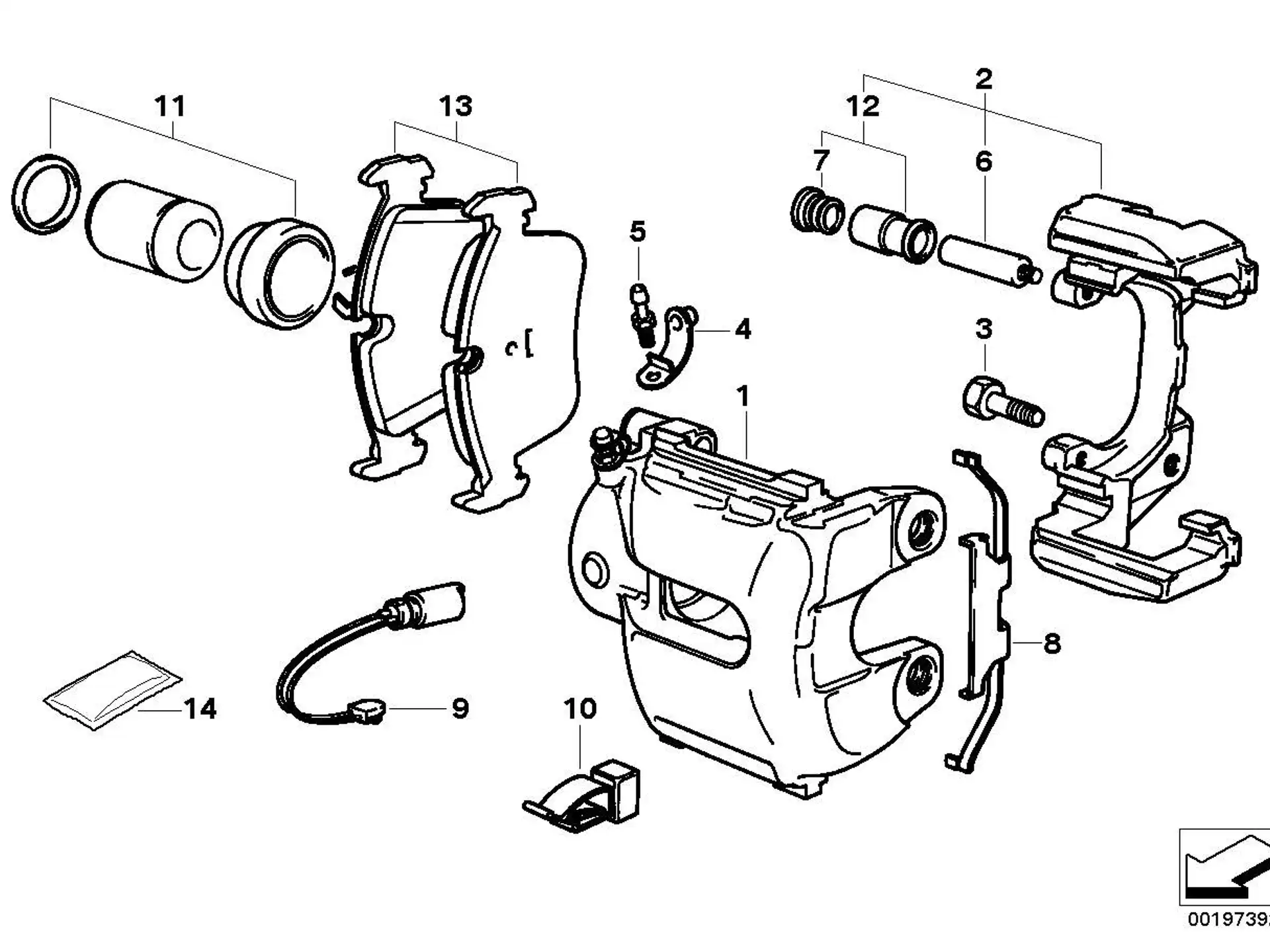 BMW Haltefeder E36 E46 E85 E87 E90 34111163801