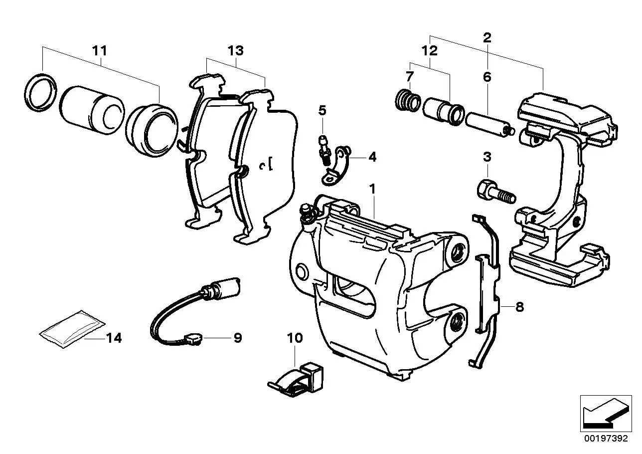 BMW Haltefeder E36 E46 E85 E87 E90 34111163801 - 1er, Z3, 3er, Z4