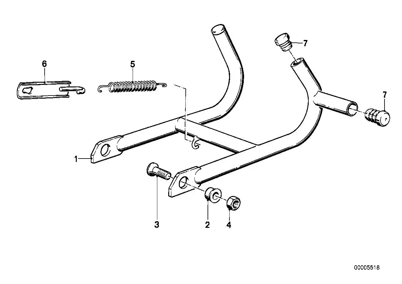 BMW Kippständer 46522301592