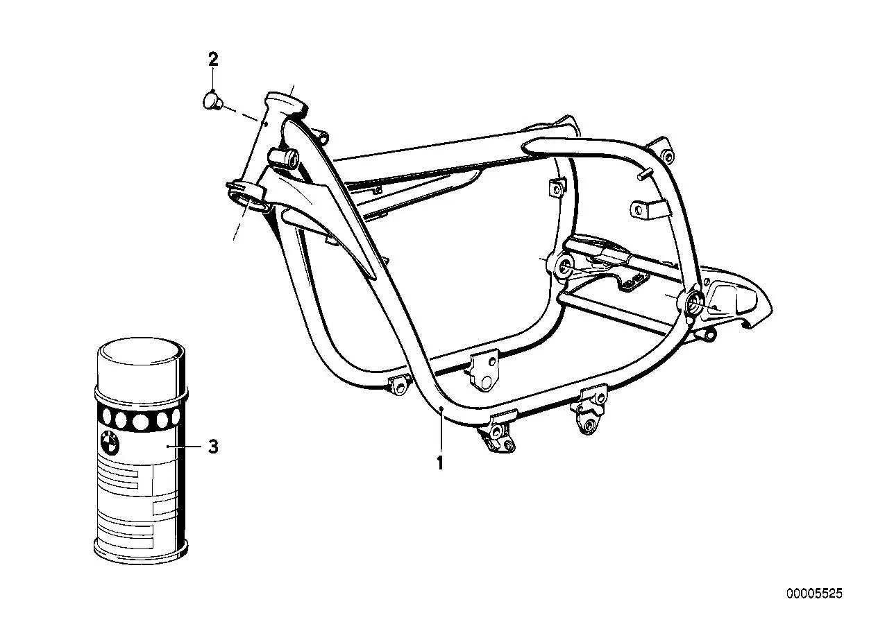 BMW Kippständer R45 R45T R65 R65T 46522301594