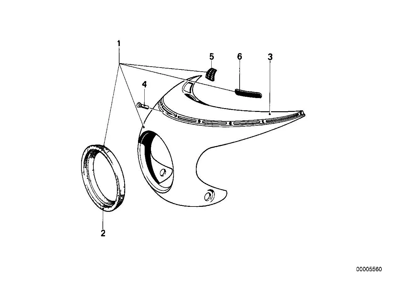 BMW Armaturenbrett 46631233187 - Bildposition 03