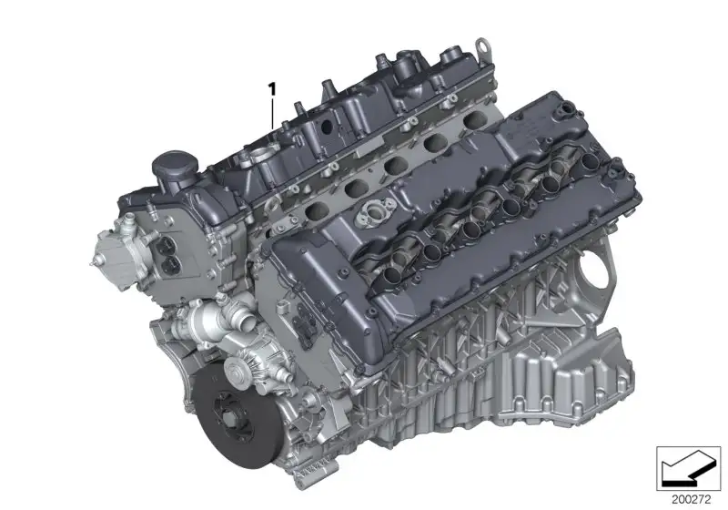 BMW Triebwerk G12 11002467860 - Bildposition 01
