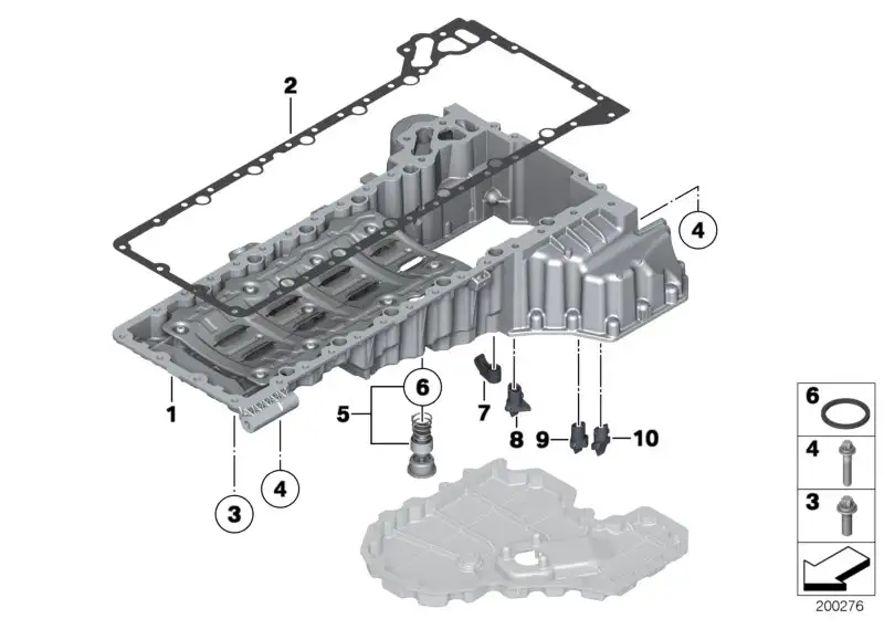 BMW Dichtung Metall 11137578305 - Bildposition 02