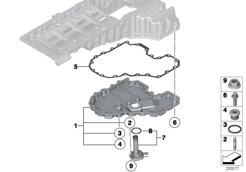 BMW Dichtung Metall 11137578304 - Bildposition 05