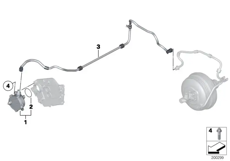 BMW Unterdruckpumpe G12 11668634216