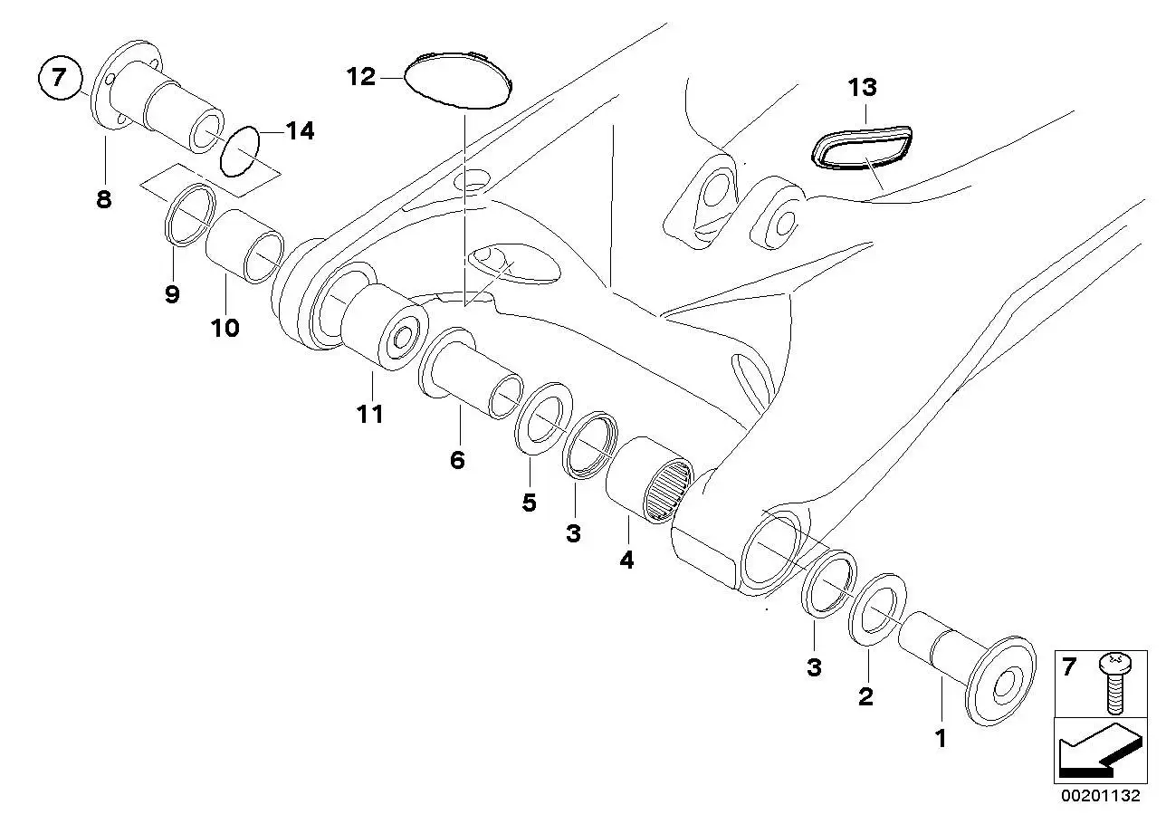 BMW Lagerbuchse K15 33177696687 - Bildposition 06