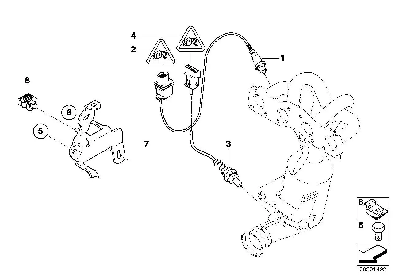 BMW Kabelclip 07147543533 - Bildposition 08