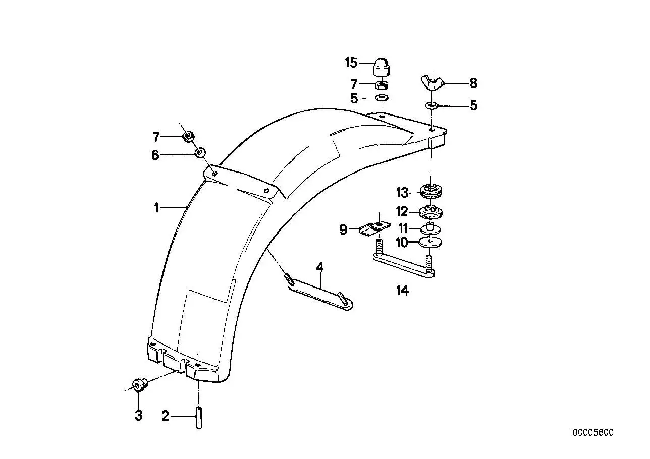 BMW Lasche 46621453328 - Bildposition 14