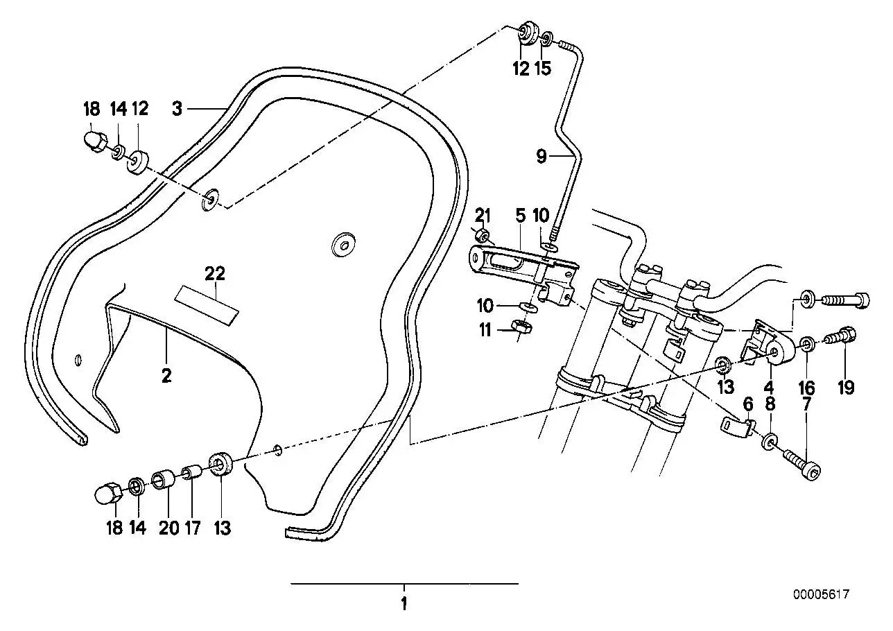 BMW Tülle 46632300375 - Bildposition 13