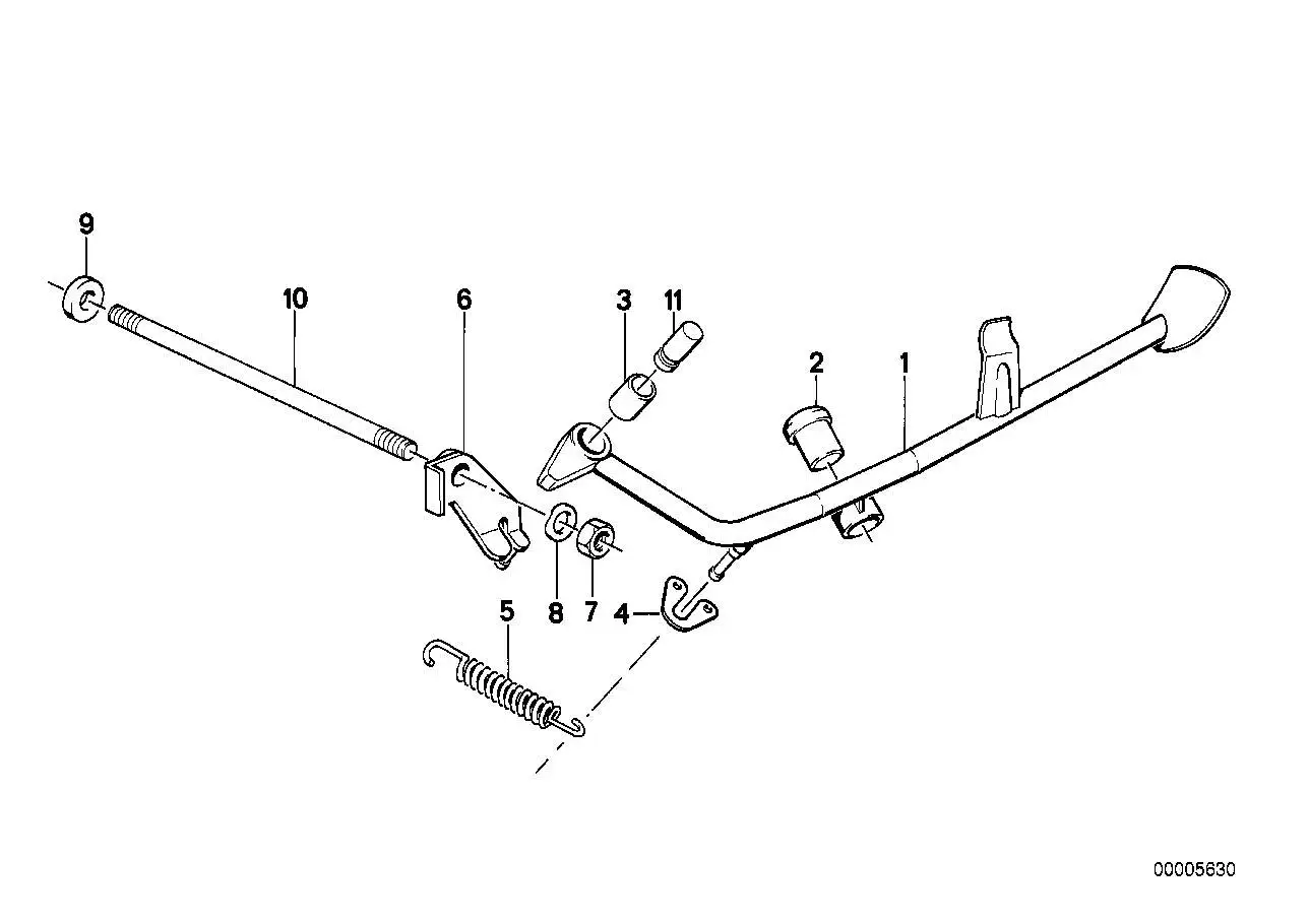 BMW Zugfeder 46532310739