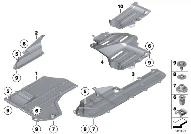 BMW Schachtabdeckung E89 51717212628