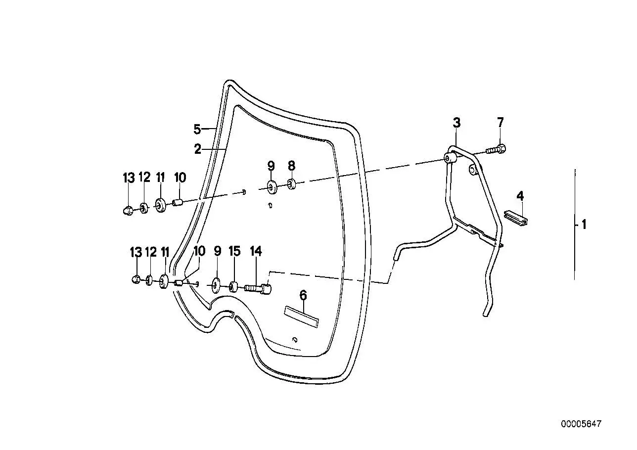 BMW Kantenschutz 46632303126 - Bildposition 05
