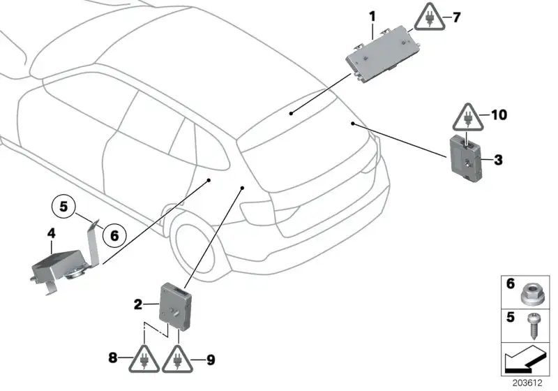 BMW Entstörfilter E84 65209181455