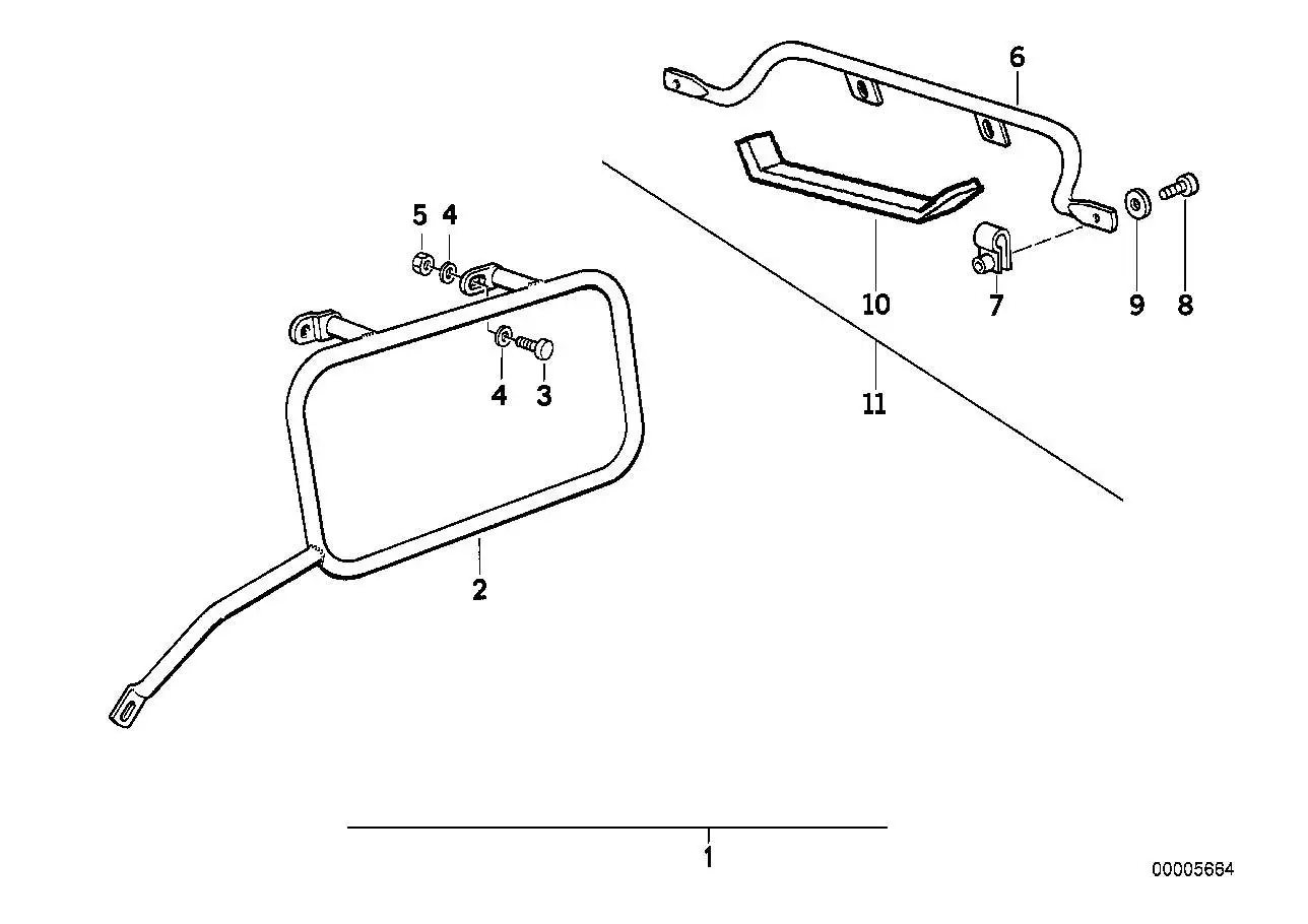 BMW Kofferstrebe 72602315678 - Bildposition 06