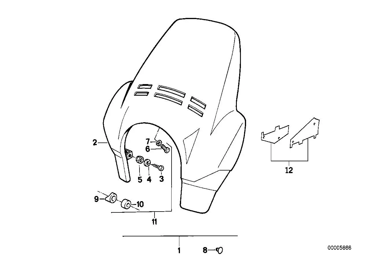 BMW Auflage 62212303895