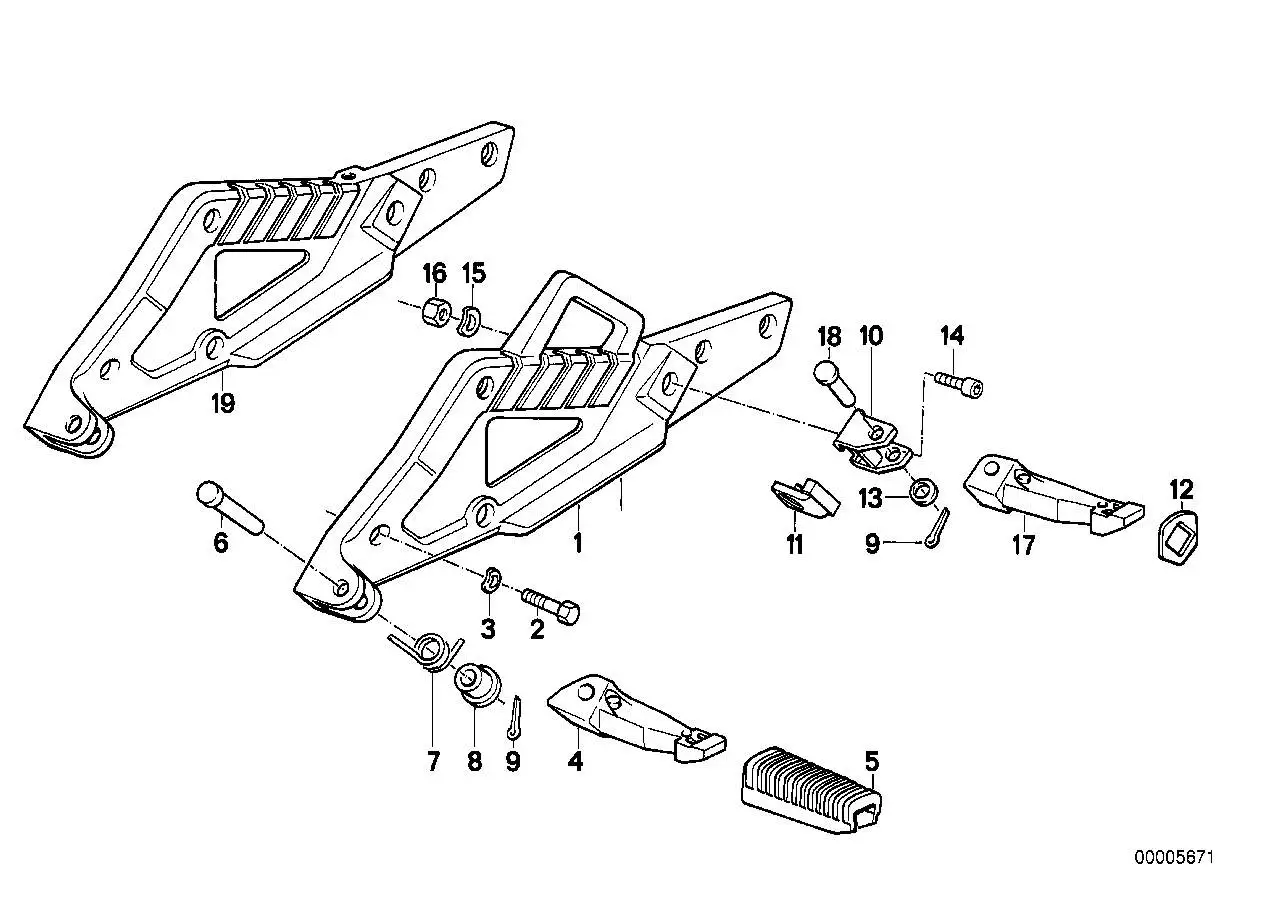 BMW Anschlag 46711457474