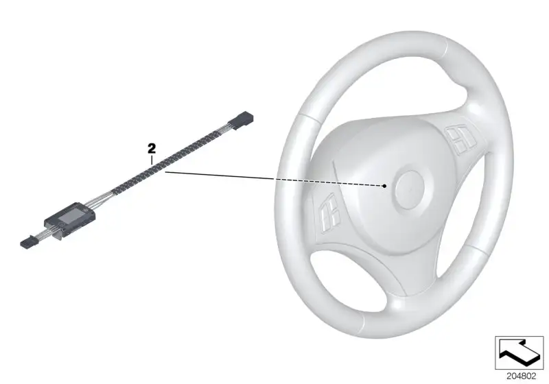 BMW Lenkradheizungselektronik E81 E82 E84 E87 E88 E90 E91 E92 E93