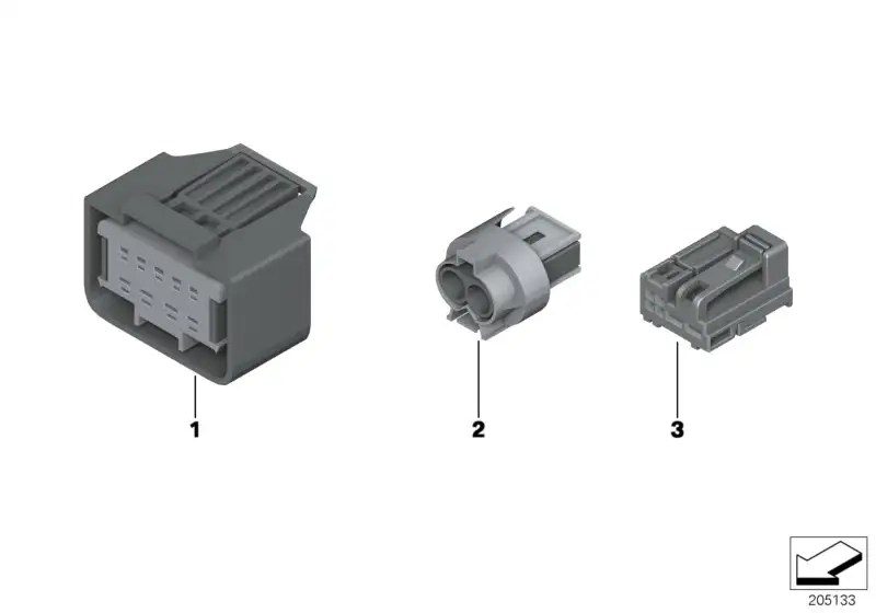 BMW Buchsengehäuse E65 E81 E82 E84 E87 E88 E89 E90 E91 E92 E93 F0