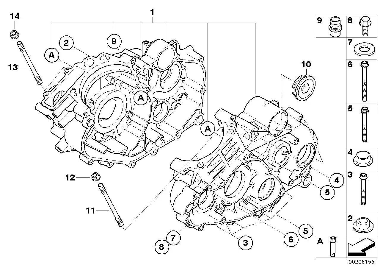 BMW Sechskantschraube K16 11117707166