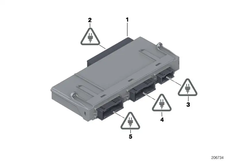 BMW Steuergerät Junctionbox Elektronik 3 F25 F26 61356992425