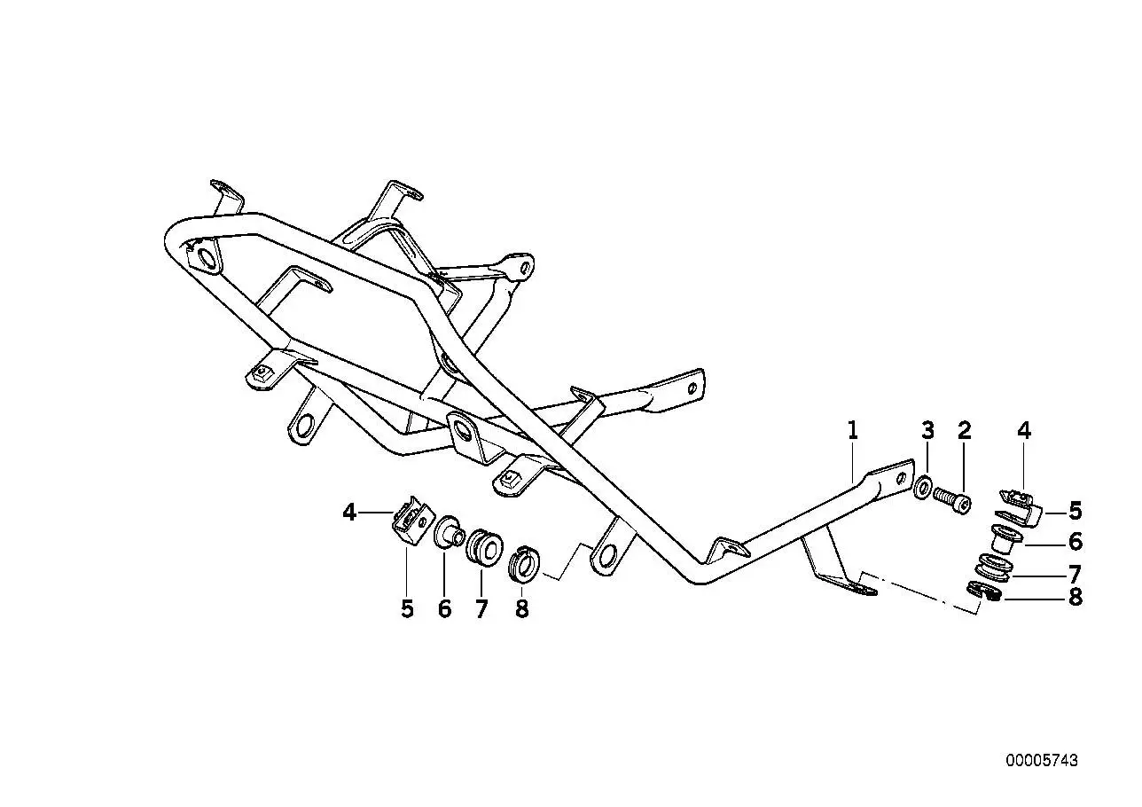BMW Käfigmutter E30 E31 E32 E34 E70 E71 E72 E84 E85 E86 E89 F15 F