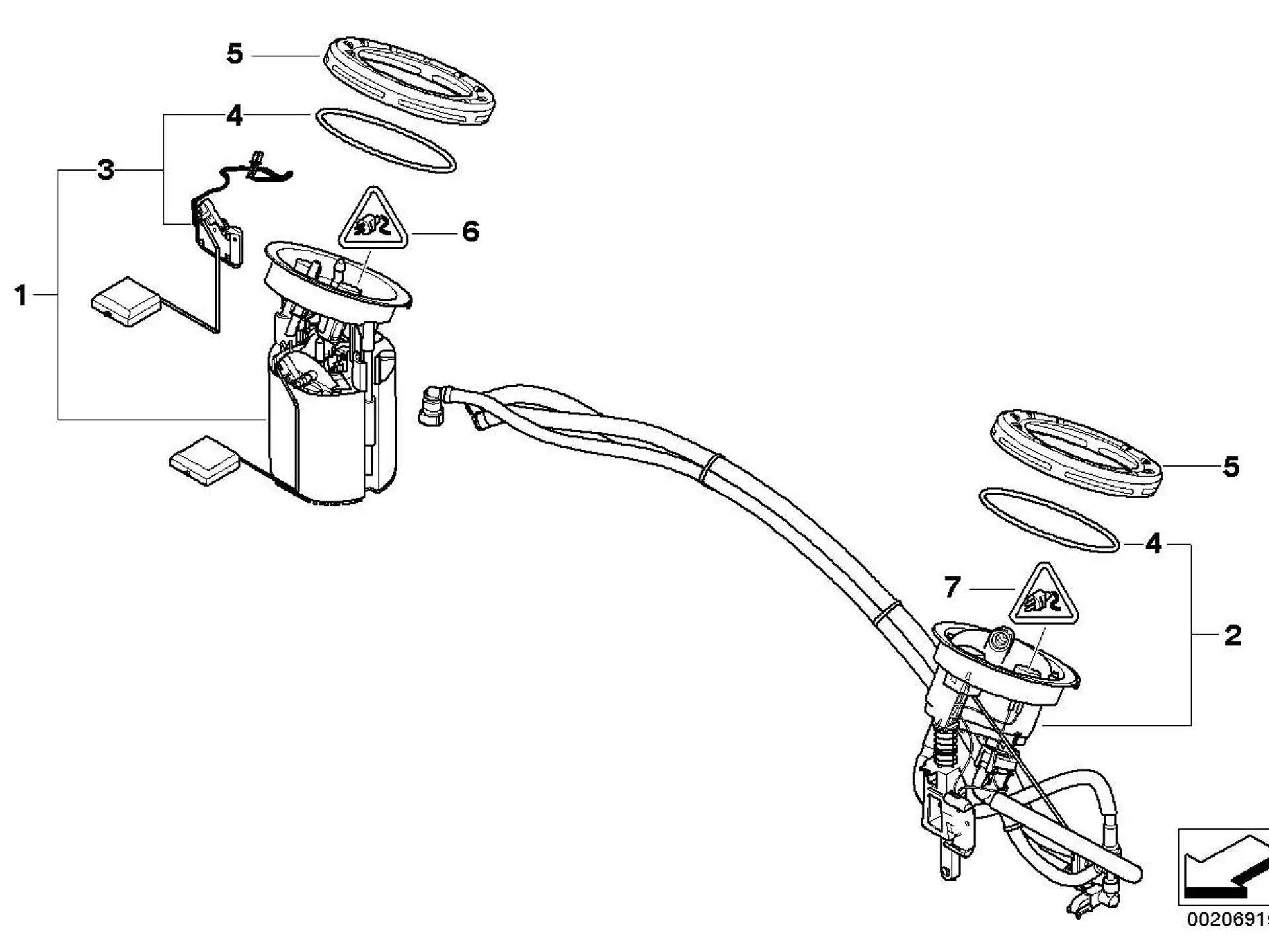 BMW Schraubkappe E81 E82 E84 E87 E88 E90 E91 E92 E93 R60 R61 16116763852