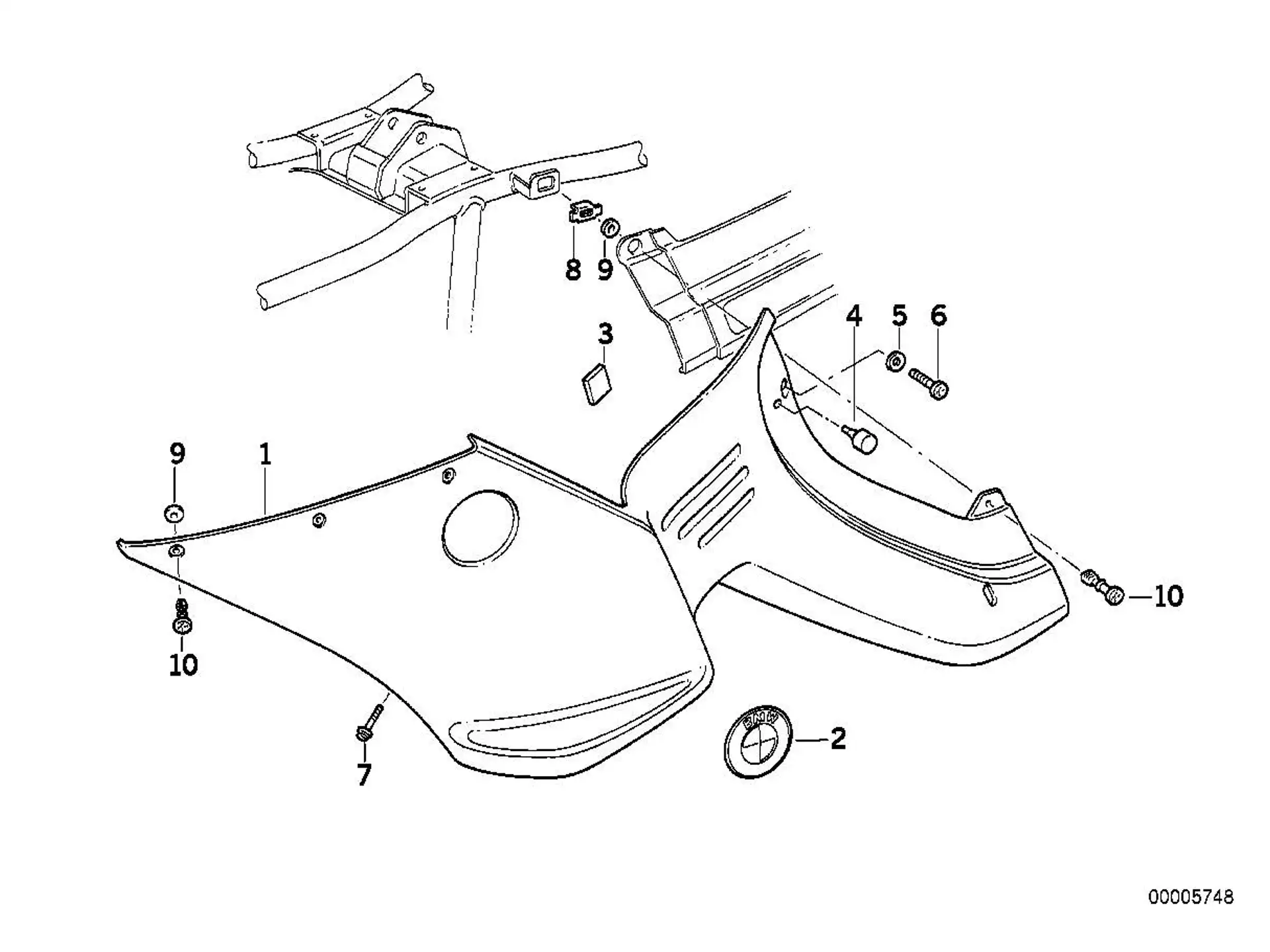 BMW Zapfen R22 46632313072