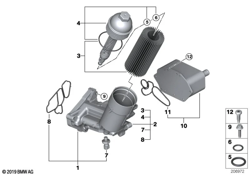 BMW Profildichtung E38 E39 E46 E53 11422247378