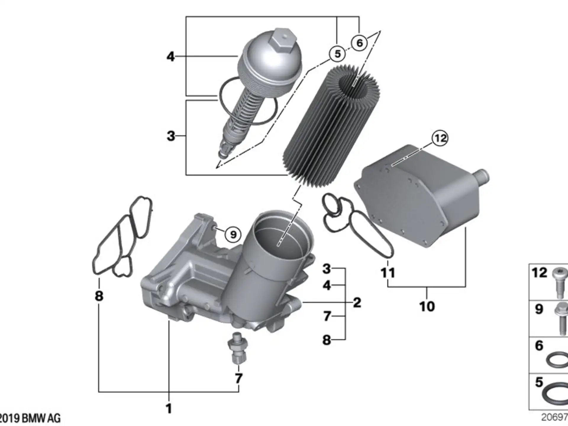 BMW Profildichtung E38 E39 E46 E53 11422247378