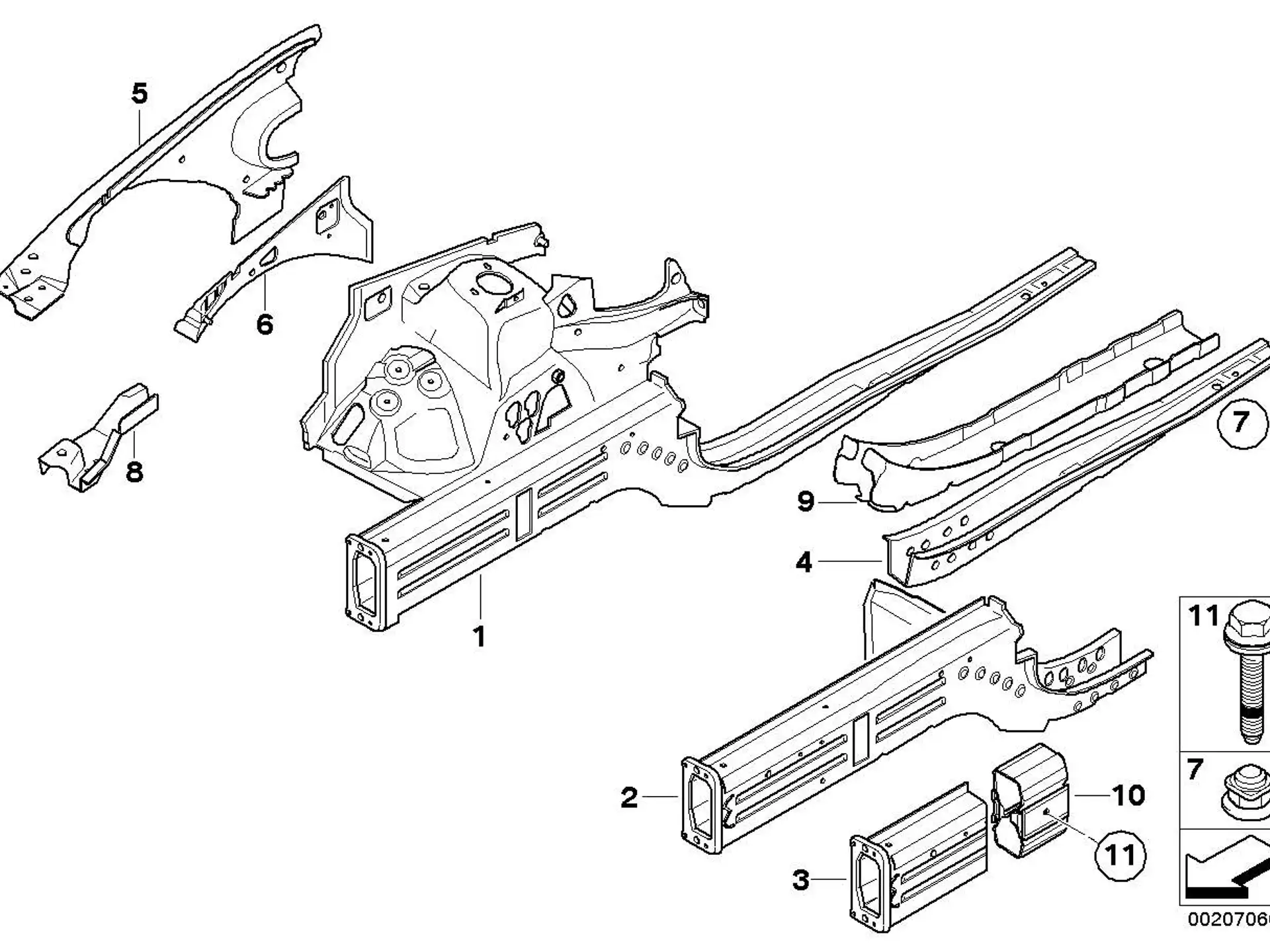 BMW Karosserieklebstoff K1 I01 83190413015
