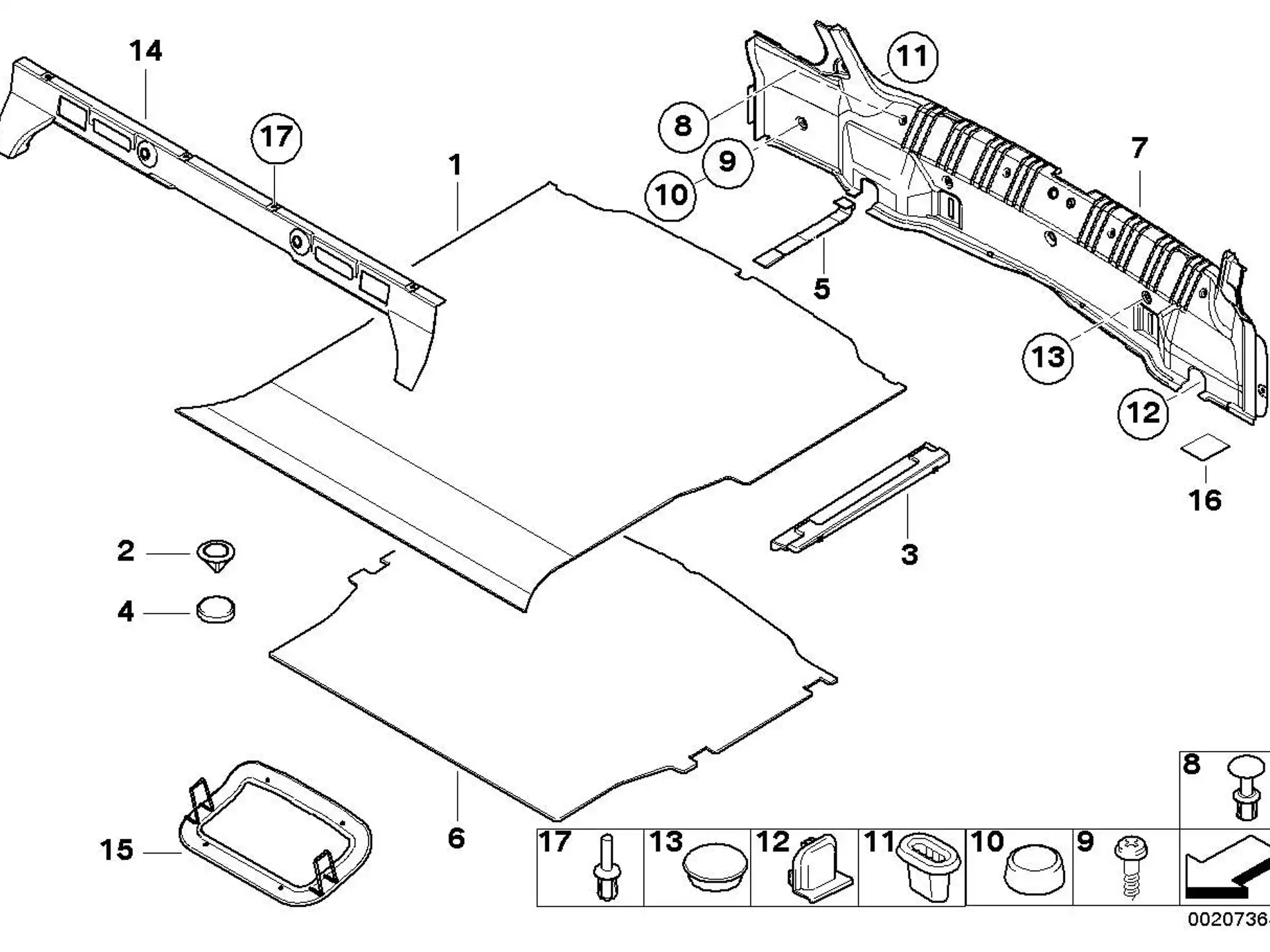 BMW Halteband E46 E60 51478256162