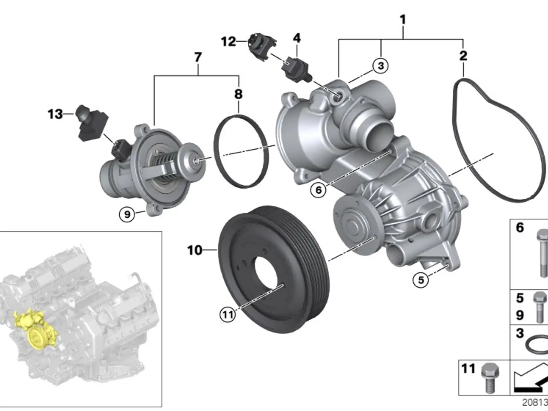 BMW O-Ring E53 E60 E61 E63 E64 E65 E66 E70 11517507717