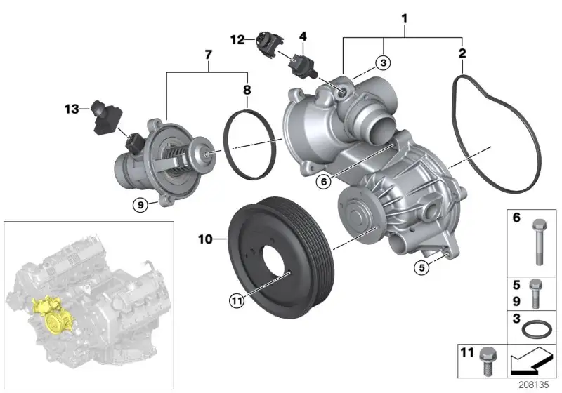 BMW O-Ring E53 E60 E61 E63 E64 E65 E66 E70 11517507717
