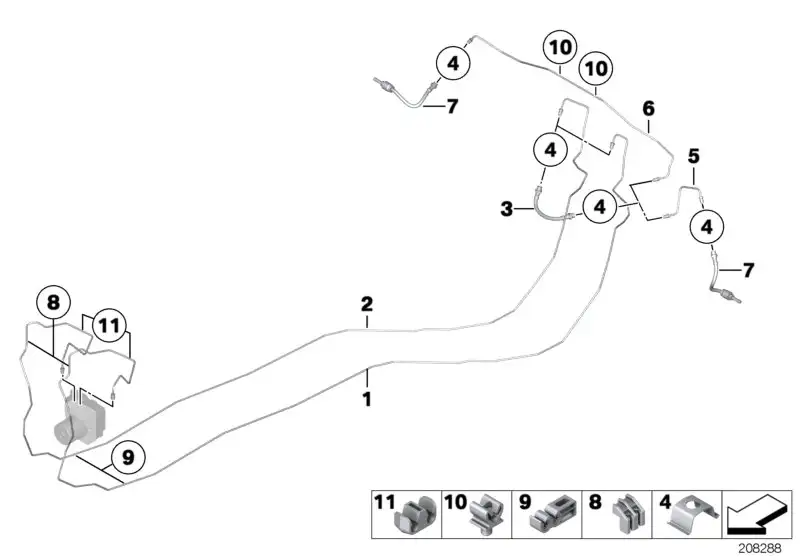 BMW Rohrleitung 34326853561 - Bildposition 02