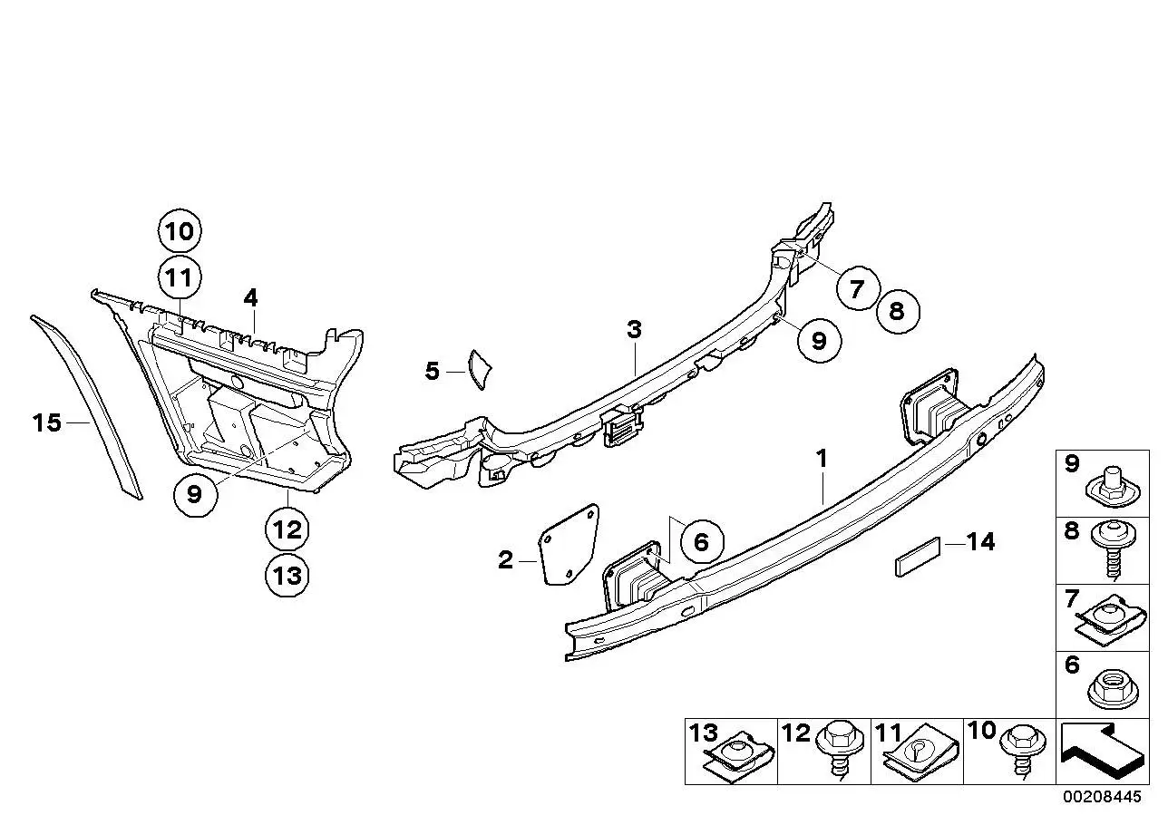 BMW Abdeckkappe E93 51127161662