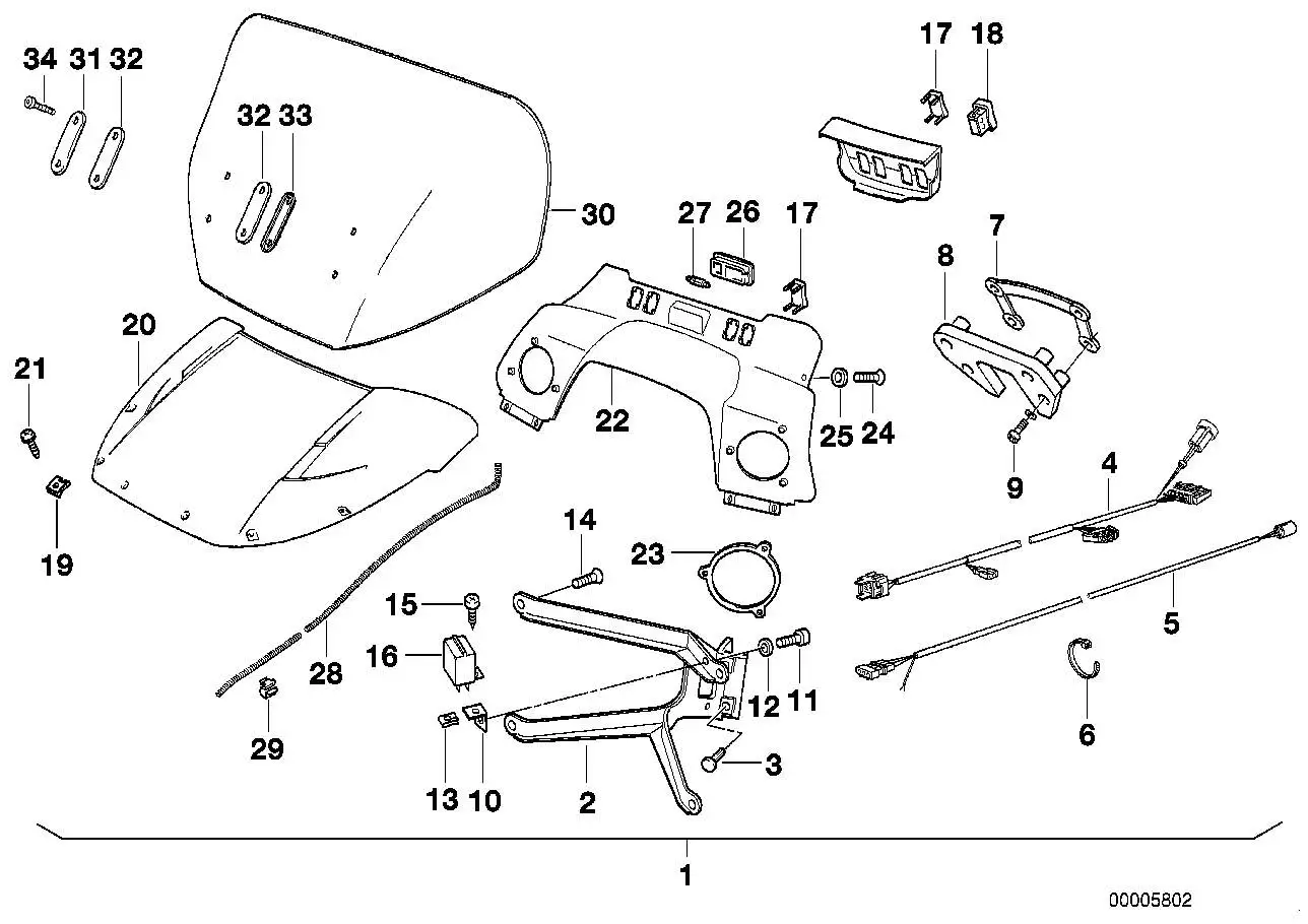 BMW Kabelsatz 61122316029