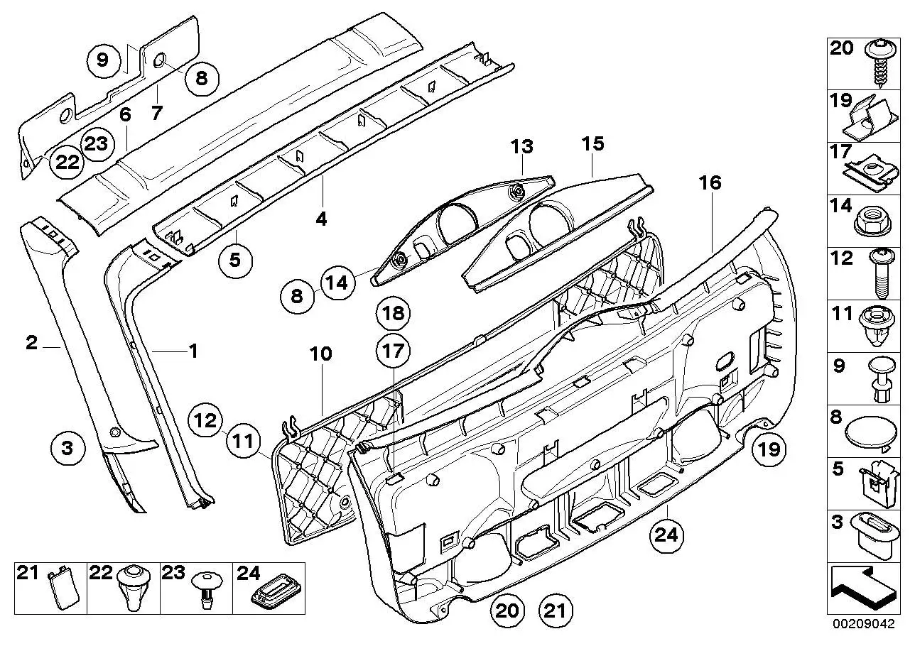 BMW Blechmutter 51348149251 - Bildposition 17