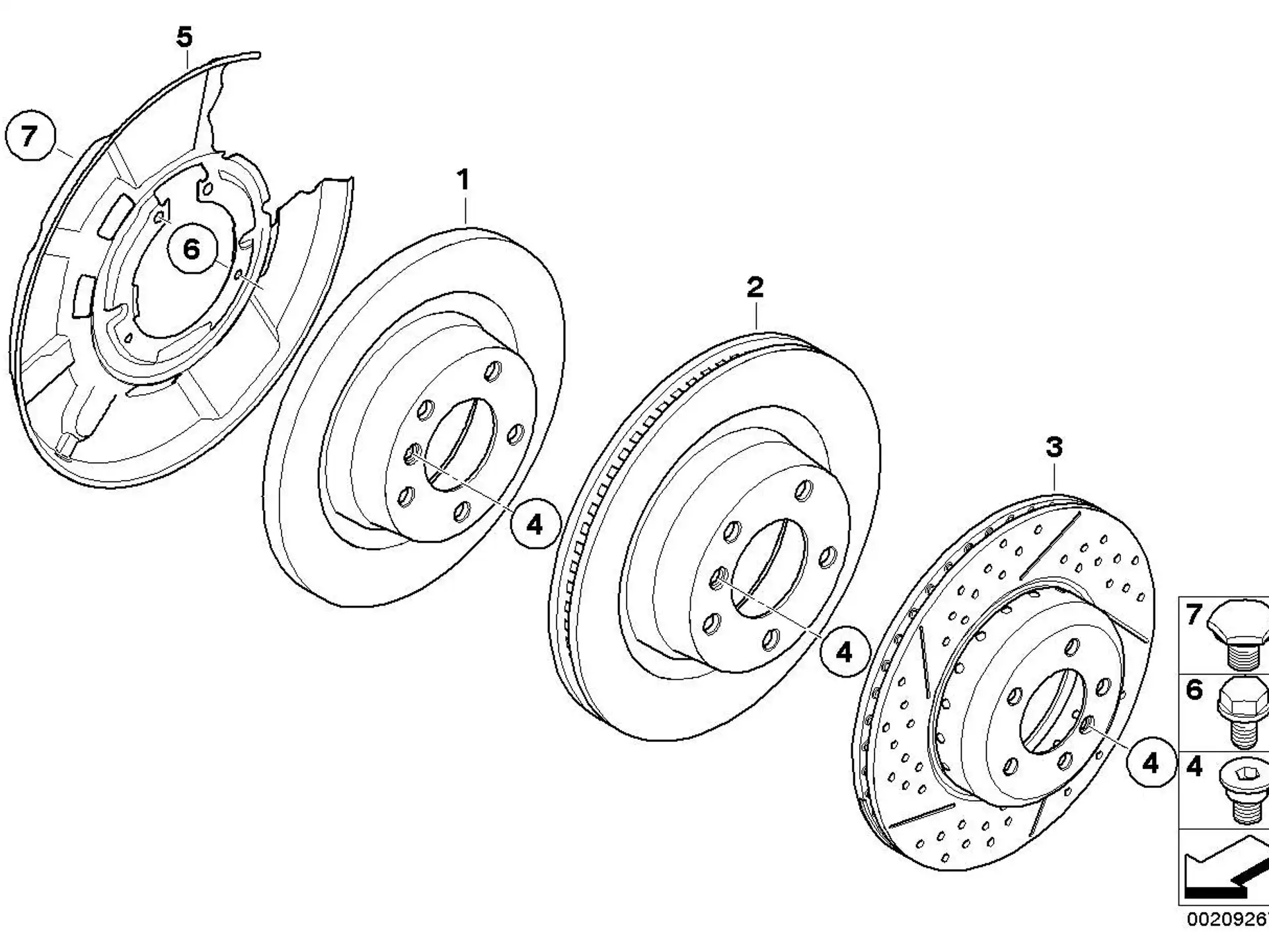 BMW Bremsscheibe belüftet E82 E88 34216855005