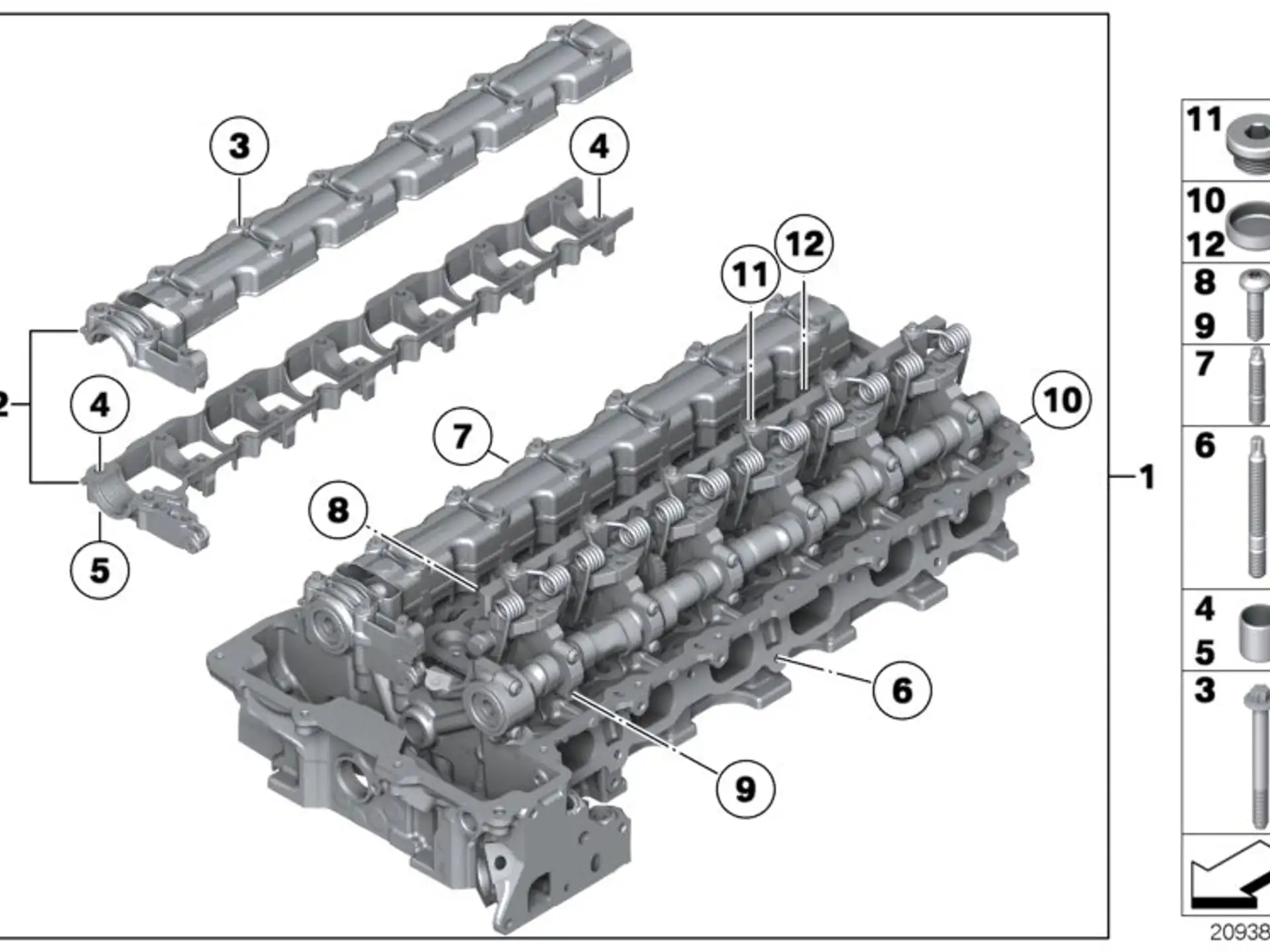BMW Torxschraube E70 E71 E82 E84 E88 E89 E90 E91 E92 E93 F01 F02 F06 F07 F10 F11 F12 F13 F15 F16 F20 F21 F22 F23 F25 F26 F30 F31 F32 F33 F34 F36 F80 F82 F83 F87 F87N 11127570778