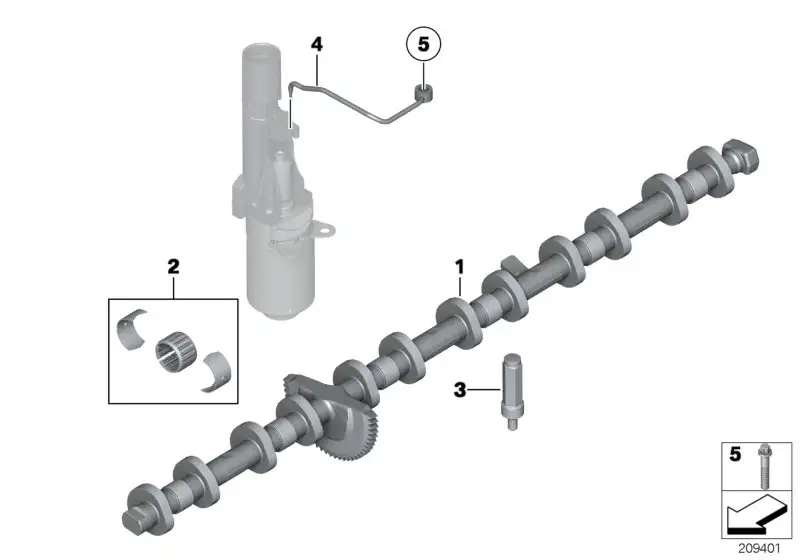BMW Ölspritzdüse E70 E71 E82 E84 E88 E89 E90 E91 E92 E93 F01 F02