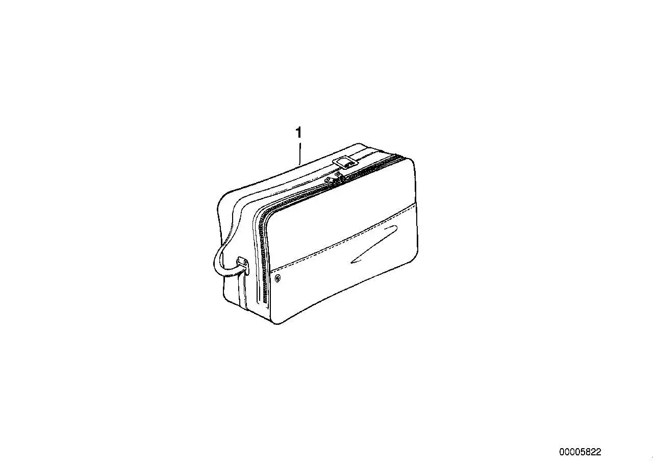 BMW Tasche für Tourenkoffer R50 R60 R75 R90 R90S R45 R45T R65 R65