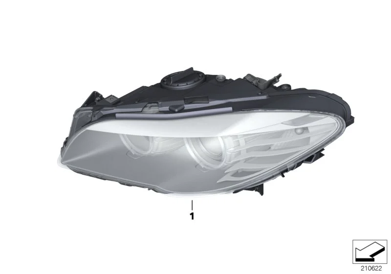BMW Scheinwerfer AHL-Xenonlicht rechts F10 F11 63117271908