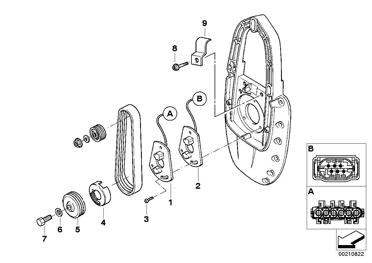 BMW Halter 12111341535 - Bildposition 09