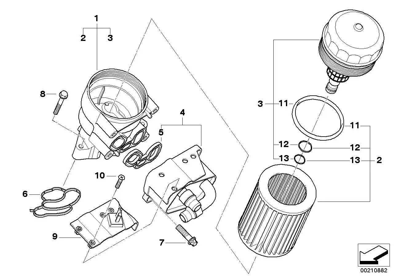 BMW O-Ring E46 E60 E61 E81 E82 E83 E84 E85 E87 E88 E90 E91 E92 E9